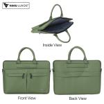 Vaku Luxos® Marcella 14 inch Laptop Bag Premium Laptop Messenger Bag For Men and Women
