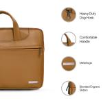 Vaku Luxos ® DA Italiano 14 inch Laptop Bag Premium Laptop Messenger Bag For Men and Women