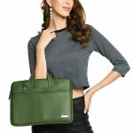 Vaku Luxos ® DA Italiano 14 inch Laptop Bag Premium Laptop Messenger Bag For Men and Women