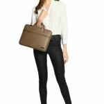 Vaku Luxos ® DA Italiano 14 inch Laptop Bag Premium Laptop Messenger Bag For Men and Women