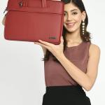 Vaku Luxos ® DA Italiano 14 inch Laptop Bag Premium Laptop Messenger Bag For Men and Women