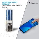 VAKU LUXOS® Professional 2in-1 HD Screen Cleaner Spray with Microfiber Cleaning Cloth for Camera, Lens, LCD, Binocular, Laptop, TV, Monitor, Smartphone, Tablet and More (300ML)